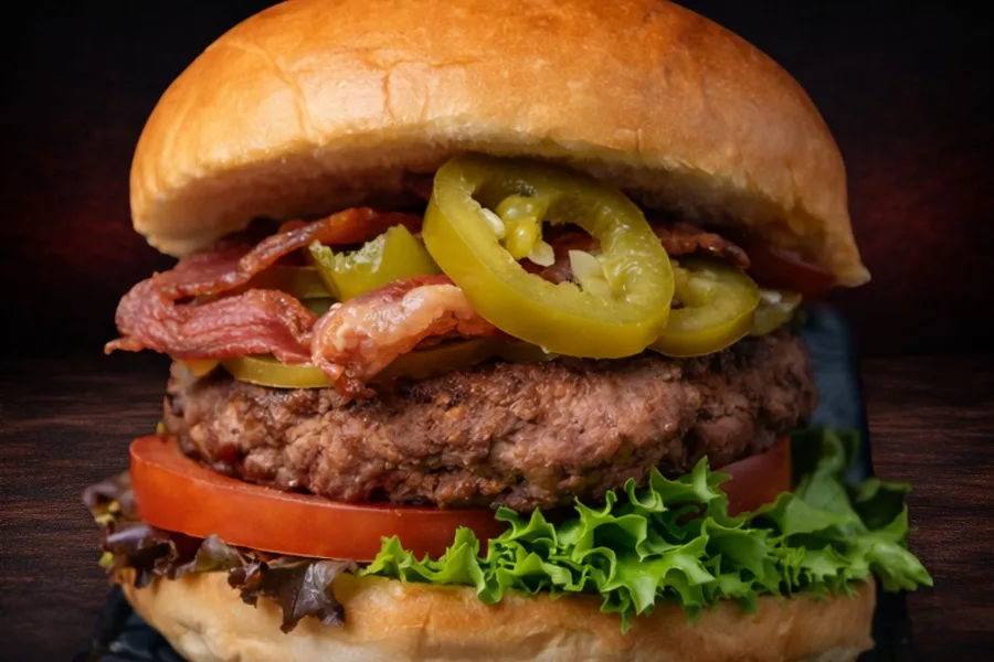 Chili Bacon Burger
