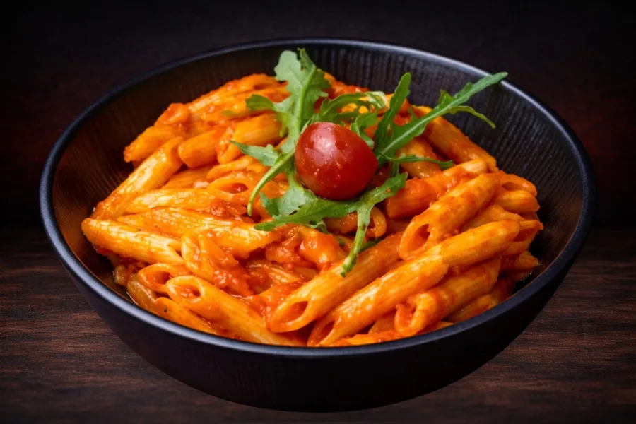 Pasta Tomato Gambas